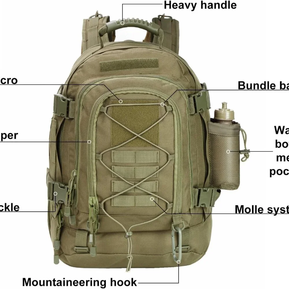 Large Tactical Backpack 64L